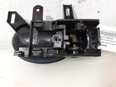Second-hand car spare part interior right front handle for nissan note acenta oem iam references 80670ba60a  80670ba60a