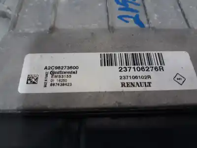 Second-hand car spare part ecu engine control for dacia duster ambiance 4x2 oem iam references 237106276r  237106276r
