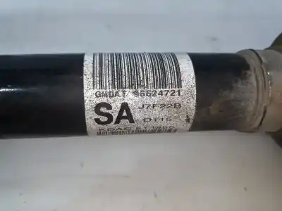 Second-hand car spare part front left transmission for opel antara cosmo 4x4 oem iam references 96624721