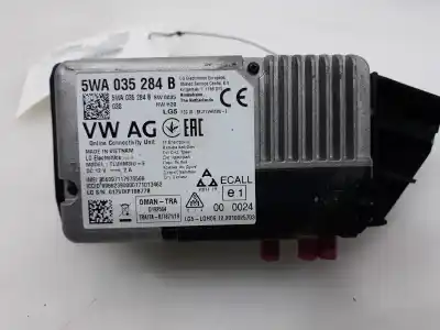 Peça sobressalente para automóvel em segunda mão módulo eletrônico por volkswagen t-roc advance style referências oem iam 5wa035284b