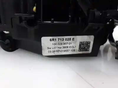 Recambio de automóvil de segunda mano de PALANCA CAMBIO para VOLKSWAGEN POLO (6R1)  referencias OEM IAM 6R1713025E 6R1713025E 