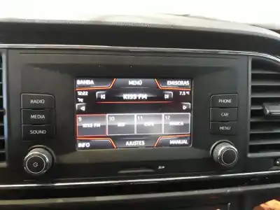 Peça sobressalente para automóvel em segunda mão SISTEMA DE ÁUDIO / RÁDIO CD por SEAT LEON (5F1)  Referências OEM IAM 5F0035871  5F0035871