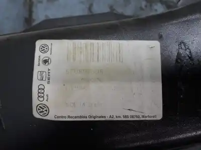 Автозапчастина б/у підсилення заднього бампера для seat leon (5f1) 1.2 tsi посилання на oem iam 5f0807305  5f0807305