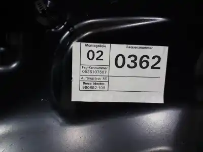 Автозапчасти б/у регулятор стекла переднего правого за volkswagen passat variant (3c5) advance ссылки oem iam 3c1837756f  3c1837756f