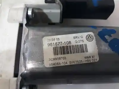 Автозапчастина б/у двиг скла задне ліво для volkswagen passat variant (3c5) advance посилання на oem iam 3c9959703  3c9959703