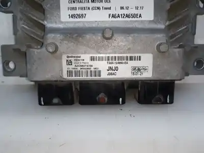 Автозапчастина б/у ебу контролер двигуна для ford fiesta (ccn) trend посилання на oem iam fa6a12a650ea