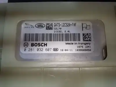 Second-hand car spare part ecu engine control for land rover evoque se oem iam references gx7312c520faf  gx7312c520faf