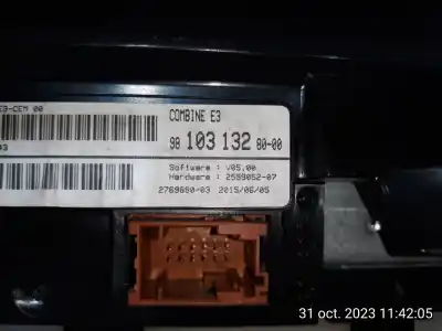 Second-hand car spare part dashboard for citroen c4 cactus business oem iam references 9810313280  9810313280