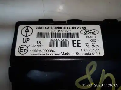 Second-hand car spare part fuse box unit for ford fiesta (ccn) trend oem iam references dn1t15k600ee  dn1t15k600ee