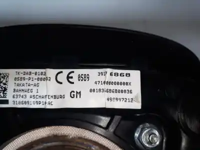 Автозапчастина б/у передня ліва подушка безопасности для opel mokka excellence посилання на oem iam 39176868  39176868