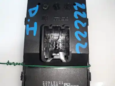 Peça sobressalente para automóvel em segunda mão botão / interruptor elevador vidro dianteiro esquerdo por opel mokka excellence referências oem iam 22915121  22915121