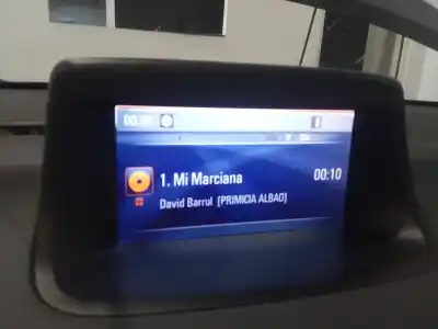 Peça sobressalente para automóvel em segunda mão display gps / multimídia por opel meriva b cosmo referências oem iam 13351355