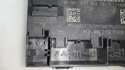 Peça sobressalente para automóvel em segunda mão módulo eletrônico por audi a1 sportback (8xa) attraction referências oem iam 8x0959793b  8x0959793b