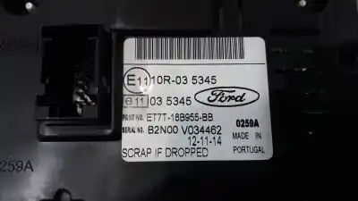 Автозапчастина б/у багатофункційний дисплей для ford b-max trend посилання на oem iam 2017880  et7t18b955bb