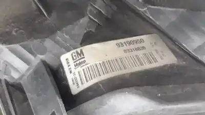 Second-hand car spare part left tailgate light for opel corsa d essentia oem iam references 93190950  93190950