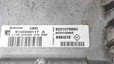 Second-hand car spare part ecu engine control for renault twingo dynamique oem iam references 8200700695 8201076690 8201076690