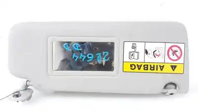 Second-hand car spare part right sunshade for renault twingo dynamique oem iam references 8200809470  8200809470