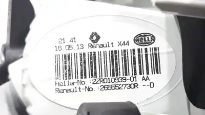 Second-hand car spare part interior left tailgate light for renault twingo dynamique oem iam references 265552730r  265552730r