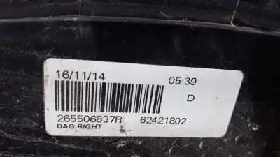 Tweedehands auto-onderdeel rechter achterlamp voor dacia duster laureate 4x2 oem iam-referenties 265505271r  265506837r