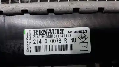 Автозапчастина б/у водяний радіатор для dacia duster laureate 4x2 посилання на oem iam 214100078r  214100078r