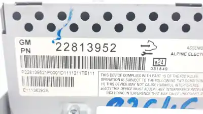 Second-hand car spare part multifunction display for opel ampera excellence oem iam references 22813952  22813952