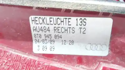 Автозапчасти б/у внутренний правый задний фонарь за audi a5 coupe (8t) 2.0 tdi quattro ссылки oem iam 8t0945094  8t0945094
