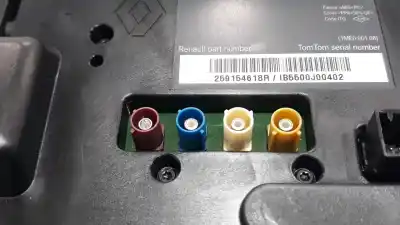 Second-hand car spare part multifunction display for renault latitude privilege oem iam references 259154618r  259154618r