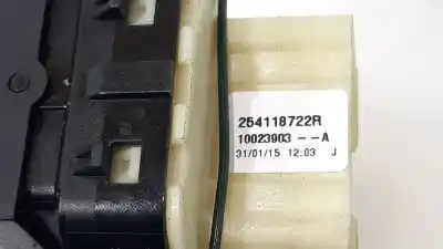 Second-hand car spare part left front power window switch for renault clio iv (bh_) 1.5 dci 90 oem iam references 254118722r  254118722r