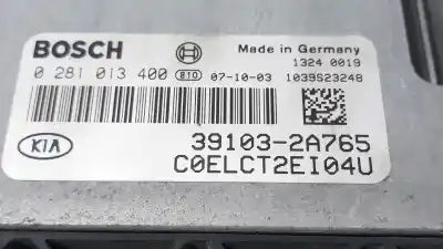 Second-hand car spare part ecu engine control for kia cee´d concept oem iam references 391032a765 0281013400 391032a765