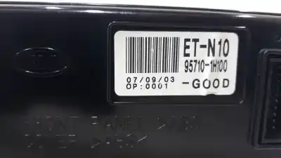 Second-hand car spare part multifunction display for kia cee´d concept oem iam references 957101h100 957101h100 957101h100