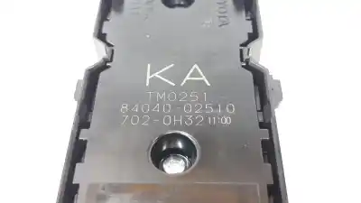 Second-hand car spare part left front power window switch for toyota corolla (e21) hybrid active oem iam references 8404002280 8404002510 8404002510