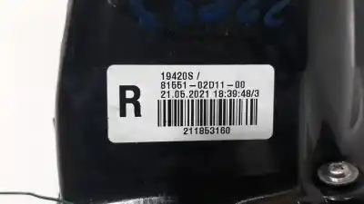 Second-hand car spare part right tailgate light for toyota corolla (e21) hybrid active oem iam references 8155102d11  8155102d11