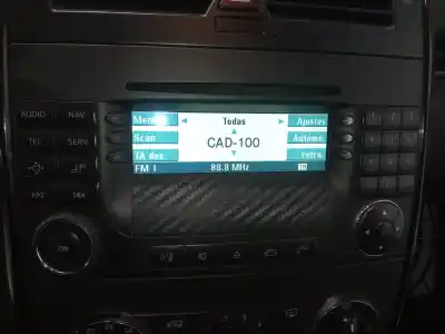 Second-hand car spare part AUDIO SYSTEM / RADIO CD for MERCEDES-BENZ CLASE A (W169)  OEM IAM references A2038270062  A1698204089