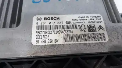 Second-hand car spare part ecu engine control for citroen c3 business oem iam references 9676833080 0281017337 9676833080
