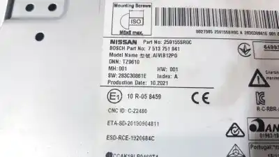 Tweedehands auto-onderdeel multifunctioneel display voor nissan leaf n-connecta oem iam-referenties 259155sr0c  259155sr0c