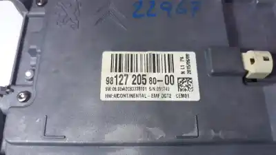 Second-hand car spare part multifunction display for citroen c4 picasso feel oem iam references 9812720580  9812720580