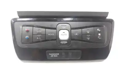 Peça sobressalente para automóvel em segunda mão comando de sofagem (chauffage / ar condicionado) por nissan leaf 2 zero edition referências oem iam 275005se0b