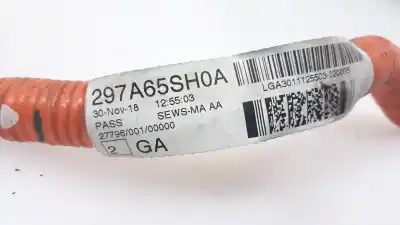 Peça sobressalente para automóvel em segunda mão fio por nissan leaf 2 zero edition referências oem iam 297a65sh0a 297a65sh0a 297a65sh0a