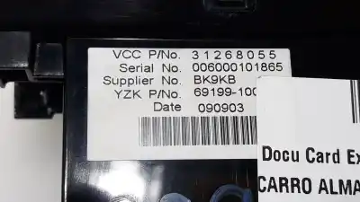 Second-hand car spare part multifunction display for volvo c30 1.6 d oem iam references 31268055  31268055