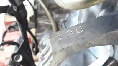 Second-hand car spare part complete engine for toyota auris luna oem iam references 1ad  1ad