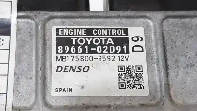 Second-hand car spare part ecu engine control for toyota auris luna oem iam references 8966102d91  8966102d91