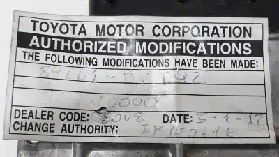 Second-hand car spare part ecu engine control for toyota auris luna oem iam references 8966102d91  8966102d91