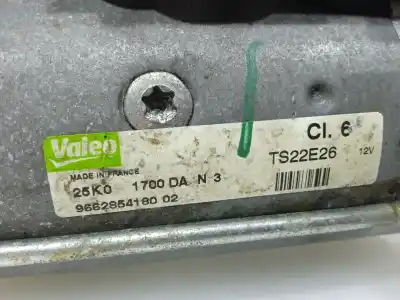 Peça sobressalente para automóvel em segunda mão motor de arranque por citroen c3 sx referências oem iam 5802ae 9662854180 9662854180