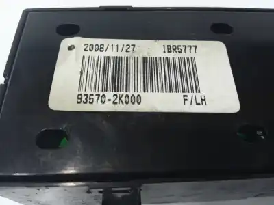 Second-hand car spare part left front power window switch for kia soul diva oem iam references 935702k000  935702k000