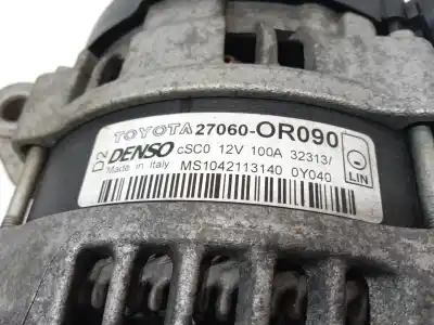 Peça sobressalente para automóvel em segunda mão alternador por toyota auris active referências oem iam 270600r090  270600r090