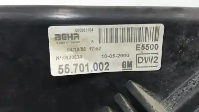 Автозапчасти б/у электрический вентилятор за opel corsa d (s07) 1.0 (l08, l68) ссылки oem iam 55701410  55701410