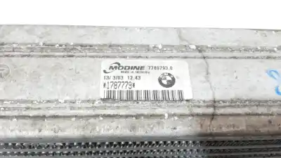 Peça sobressalente para automóvel em segunda mão intercooler por bmw serie 3 touring (e46) 330d referências oem iam 17517793370 7789793 7789793