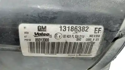 Peça sobressalente para automóvel em segunda mão farol / farolim direito por opel corsa d essentia referências oem iam 13186382  13186382