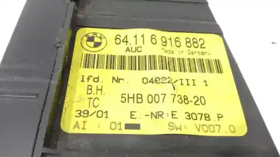 Second-hand car spare part climate control for bmw serie 3 compact (e46) 320td oem iam references 64116916882  64116916882