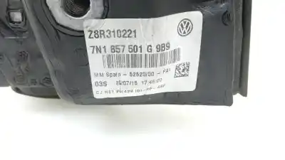 Second-hand car spare part left rearview mirror for volkswagen sharan (7n2) edition bmt oem iam references 7n1857507l 7n1857501g9b9 7n1857501g9b9